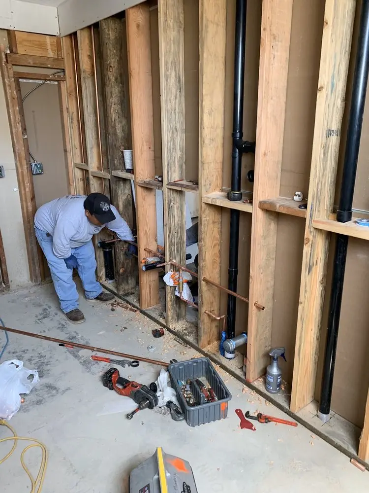 Commercial rough-in plumbing for Gas Line Repair in Lake Barcroft